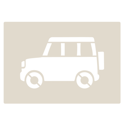 Road Car Stencil Set – 4pc saloon car, sports car, convertible, SUV/4x4 A6 Reusable Mylar Templates for Walls, Cakes, Crafts, Cards & More