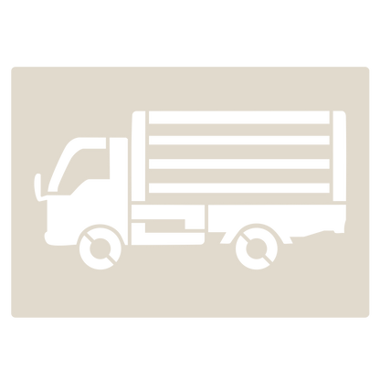 Industrial Vehicles Stencil Set tractor, digger, loader and lorry, 4pc A6 Reusable Mylar Templates for Walls, Cakes, Crafts, Cards & More