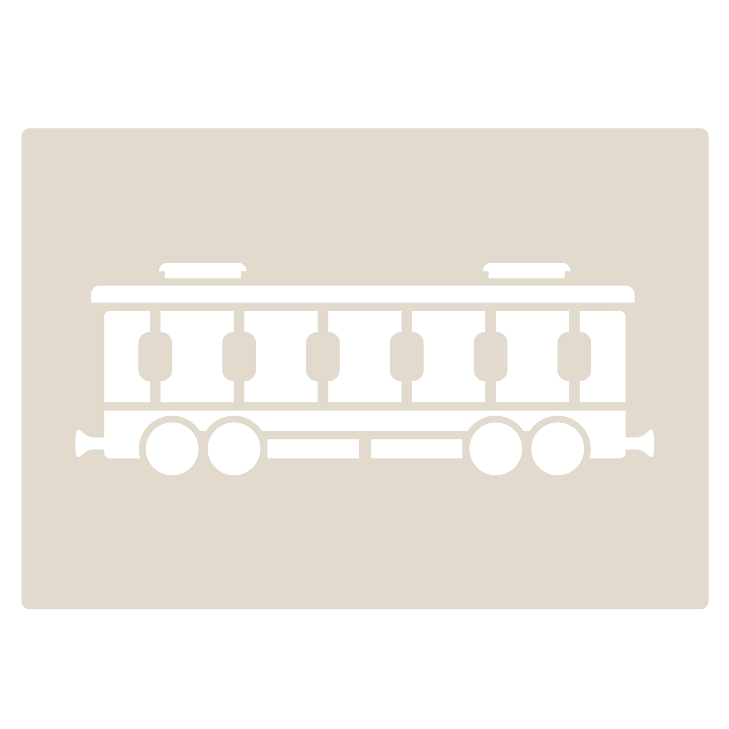 Steam Train Stencil Set – 4pc A6 Reusable Mylar Templates for Walls, Cakes, Crafts, Cards & More