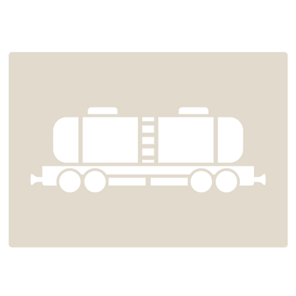 Steam Train Stencil Set – 4pc A6 Reusable Mylar Templates for Walls, Cakes, Crafts, Cards & More
