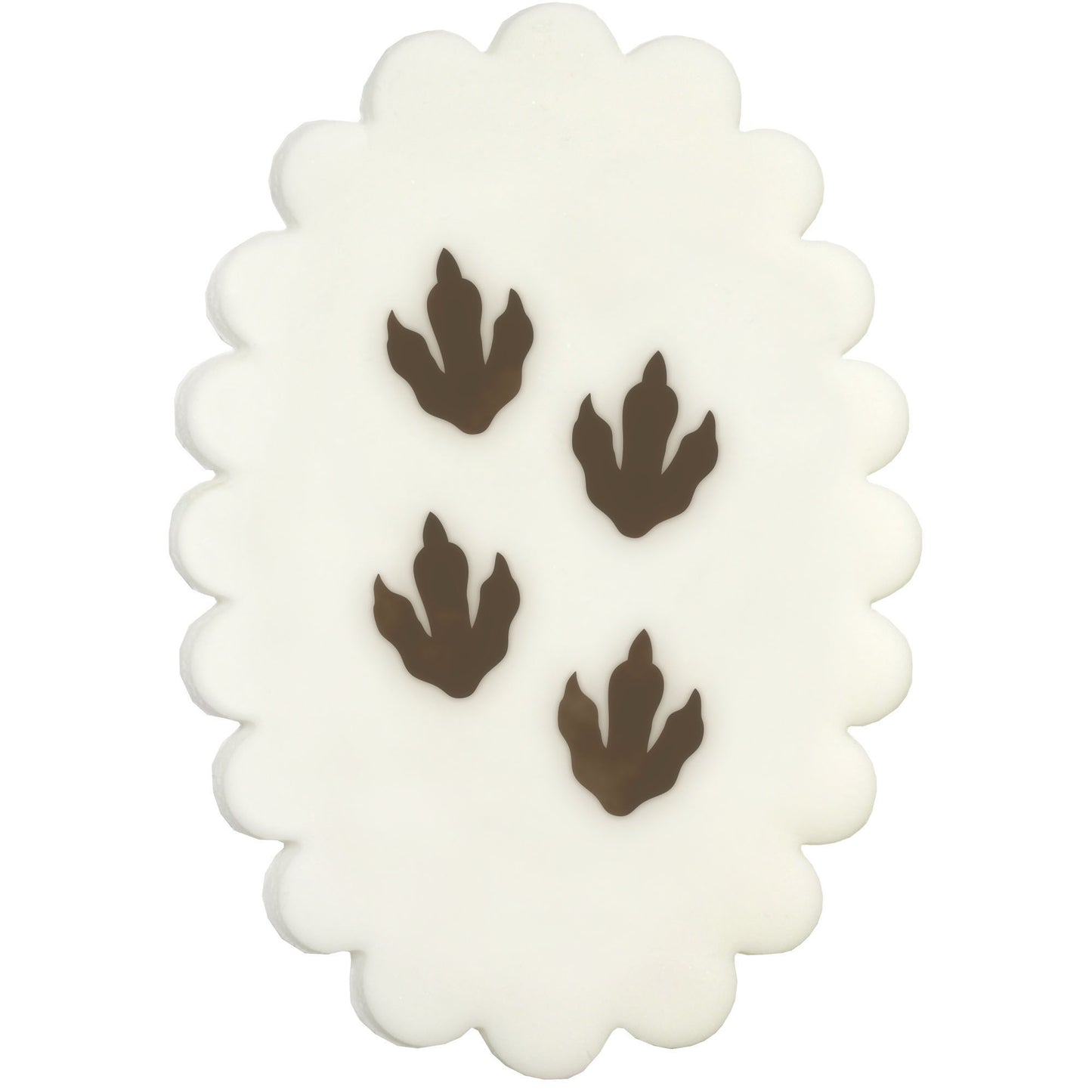 4pc Dinosaur Fossils & Footprints Stencil Set