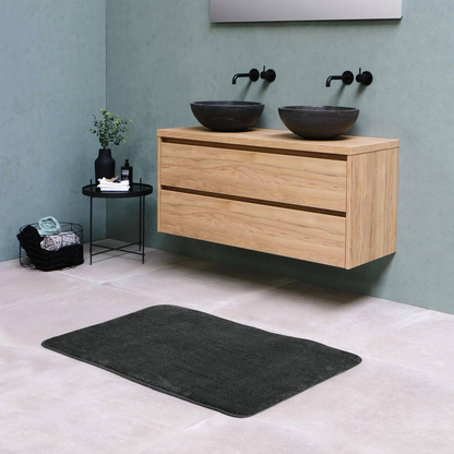 VINSANI BATH MAT 50X80cm DARK GREY