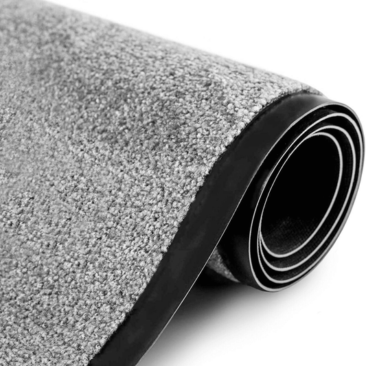 Heavy-Duty Rubber barrier mat ARRAN 60 X 90 GREY