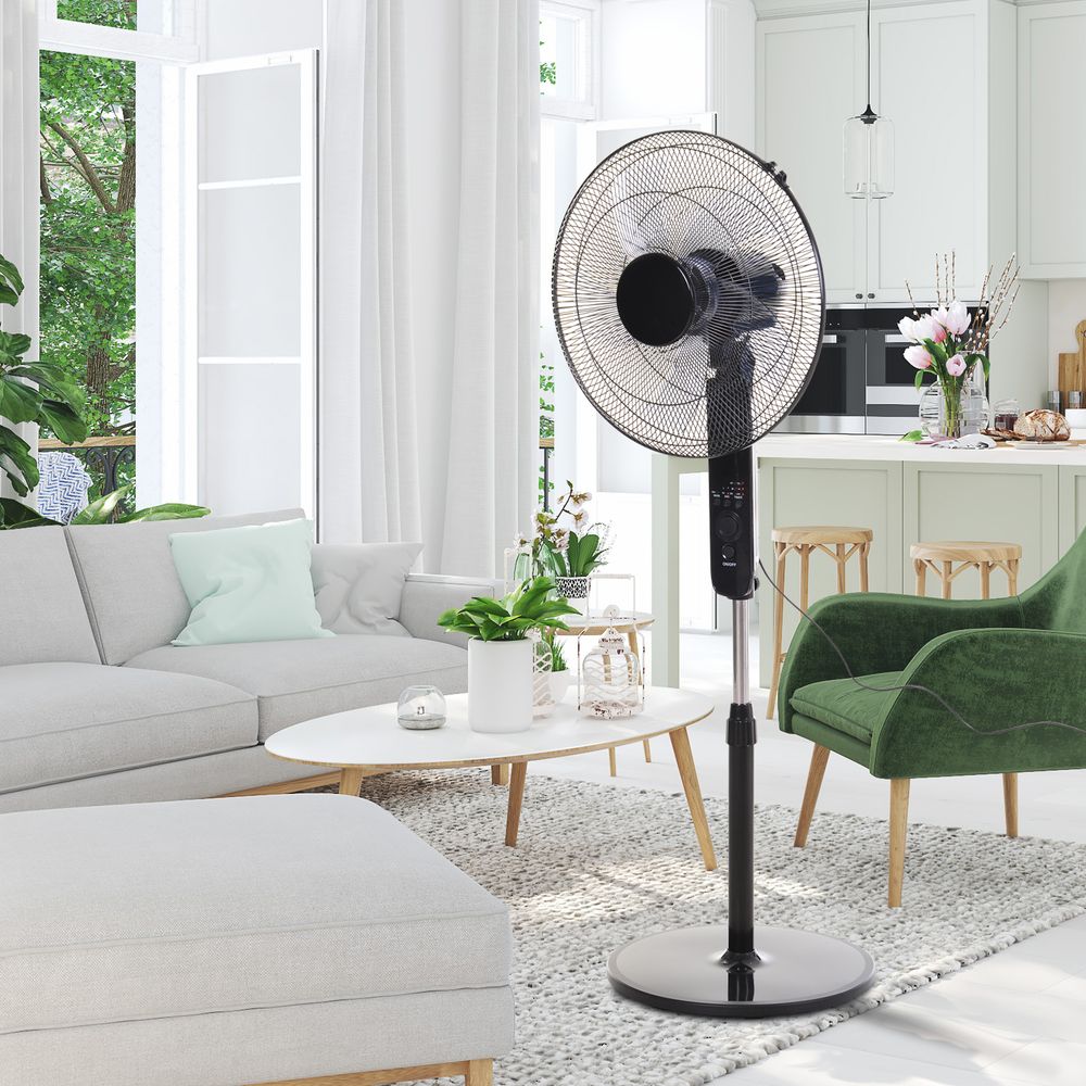 Oscillating Floor Fan Indoor Air Tower Standing