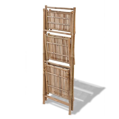 3-Tier Folding Eco-Friendly Bamboo Plant Rack