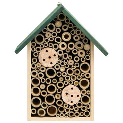 Insect Hotels 2 pcs 23x14x29 cm Solid Fir Wood