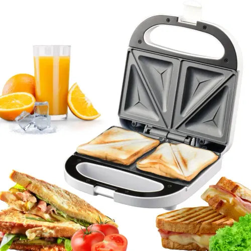 Domestic King 2 Slice White Sandwich Maker 750W