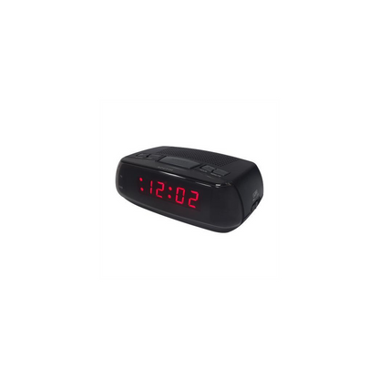 Acctim Miramar USB Digital Black Alarm Clock