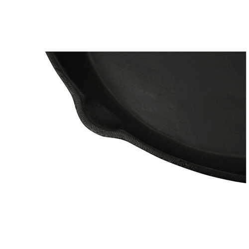 vidaXL Grill Fry Pan Cast Iron 30 cm Round