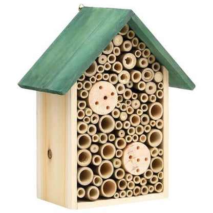 Insect Hotels 2 pcs 23x14x29 cm Solid Fir Wood