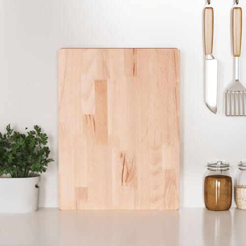 vidaXL Chopping Board 40x30x4 cm Solid Wood Beech