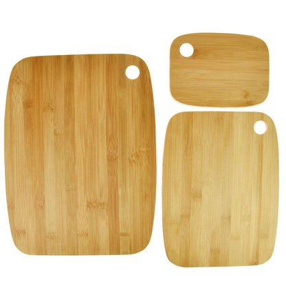 Bamboo Cutting & Chopping Boards - 3pc Set