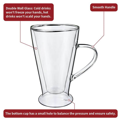 Double Wall Glasses Casa Barware Set Of 2