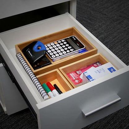 Bamboo Drawer Organiser - 5 Piece