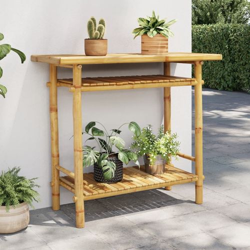 Hallway Console Table 90x37x75 cm Eco-friendly Bamboo