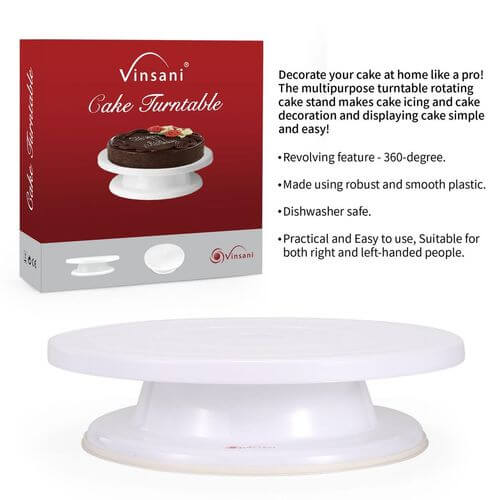 Vinsani Cake Decorating Turntable