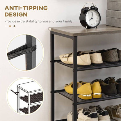 8-tier Shoe Rack Storage Shelf for 21-24 Pairs