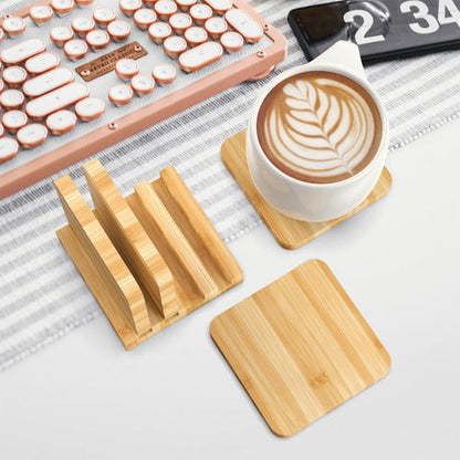 Vinsani Eco-friendly Sustainable Bamboo Coasters