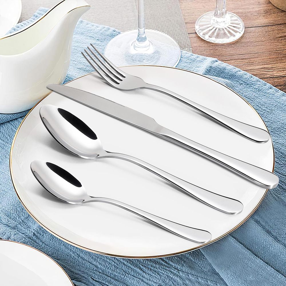 Vinsani 24pcs Stainless Steel Cutlery Set