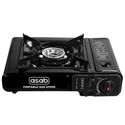 Portable Camping Gas Stove - Black