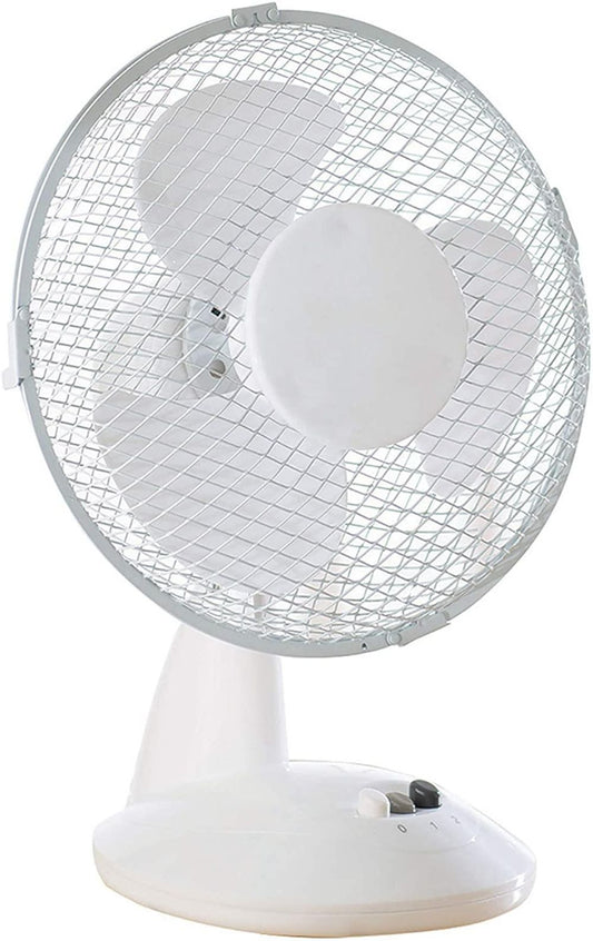 Daewoo 9" Desk Fan White