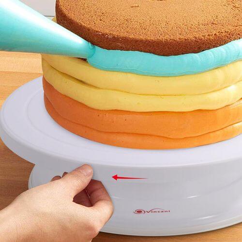 Vinsani Cake Decorating Turntable