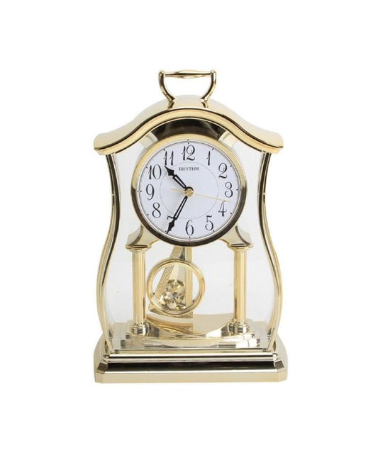 Rhythm Mantel Pendulum Clock With Swarovski® Crytsals