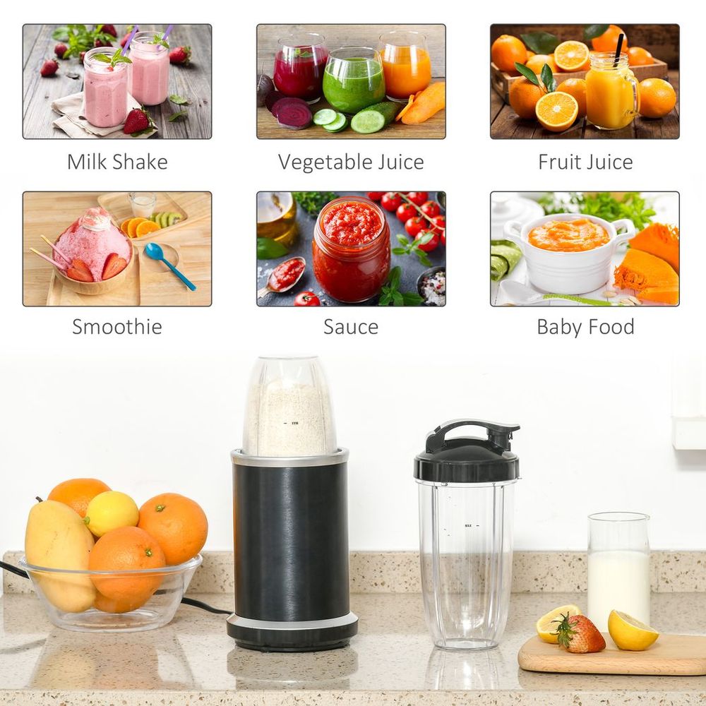 Countertop Blender Smoothie Maker 0.7L and 0.35L Mix Cup