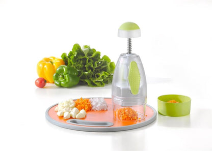 PACK OF 2 Kitchen Rotated Holder Onion Vegetable Fruit Chopper Cutter