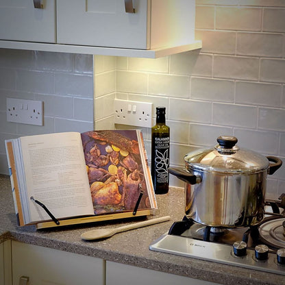 Bamboo Recipe Book Stand By Maison & White