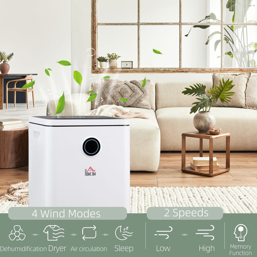 10L/Day Portable Dehumidifier Features