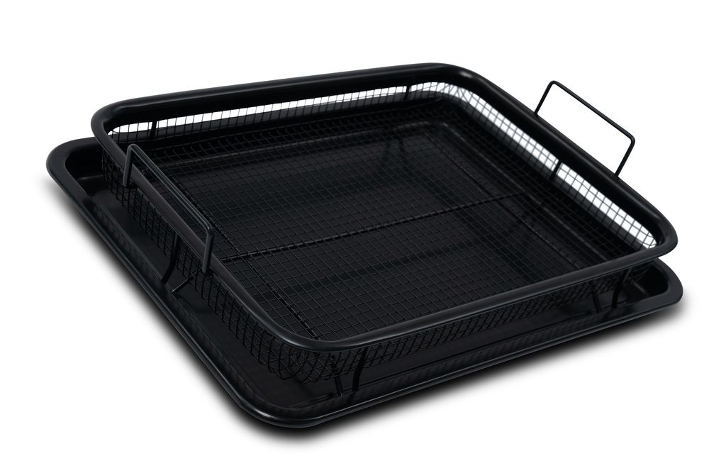 Durastone Professional 2pc Crisper and Oven Tray Family Size