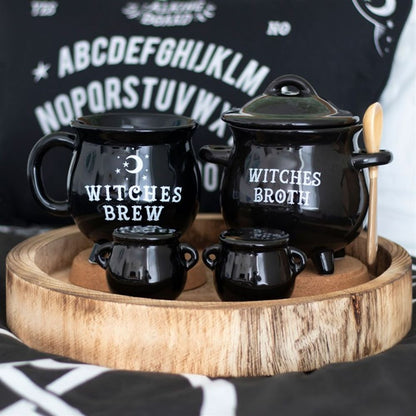 Black Cauldron Cruet Set