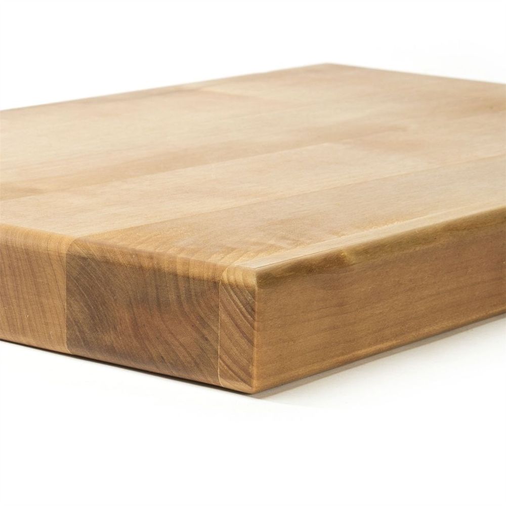 Wooden Chopping Board Corner Close Up