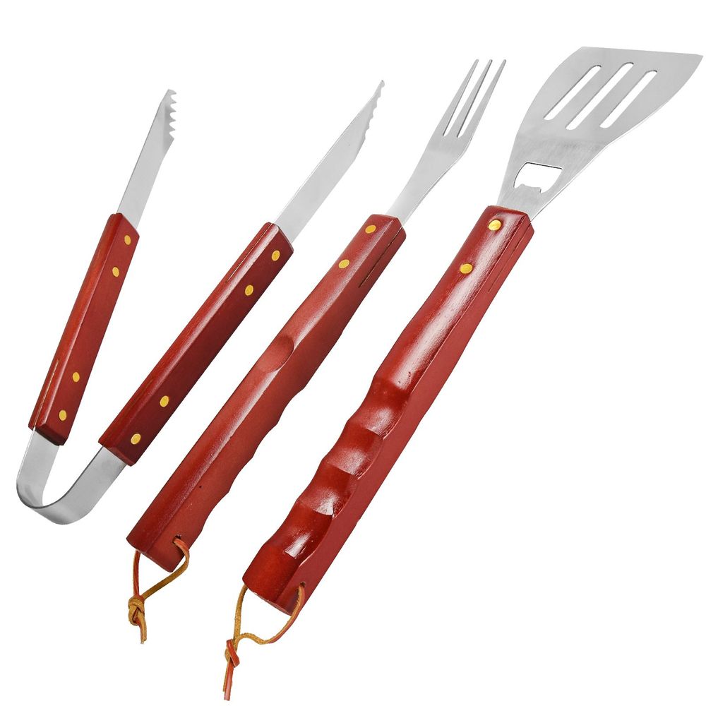 BBQ Tools Set of 7pc in Apron Bag