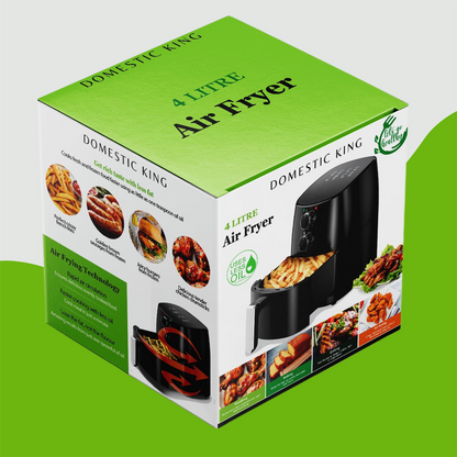 Domestic King 4L Air Fryer Features