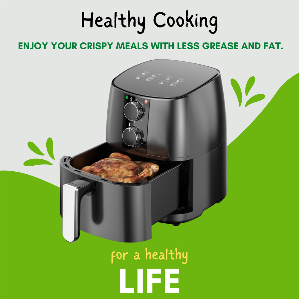 Domestic King 4L Air Fryer Features