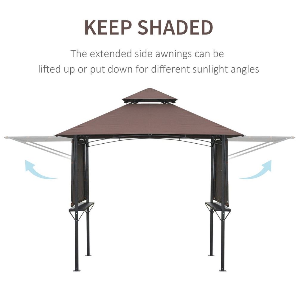 BBQ Party Tent Outdoor Camping Waterproof Patio Canopy Awning