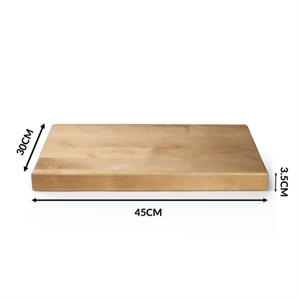Wooden Chopping Board With Measurements