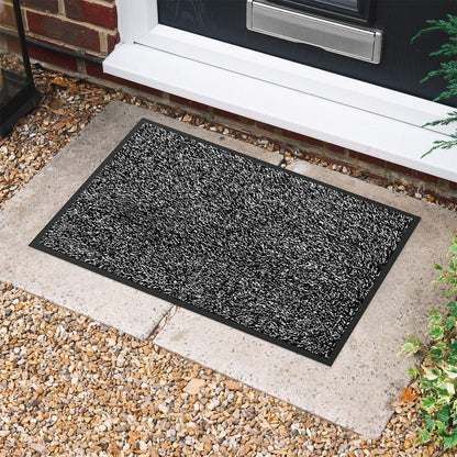 Cotton Barrier Mat Non-Slip Washable Doormat Indoor Outdoor