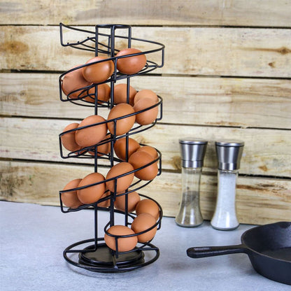 Spiral 32 Egg Holder In Use