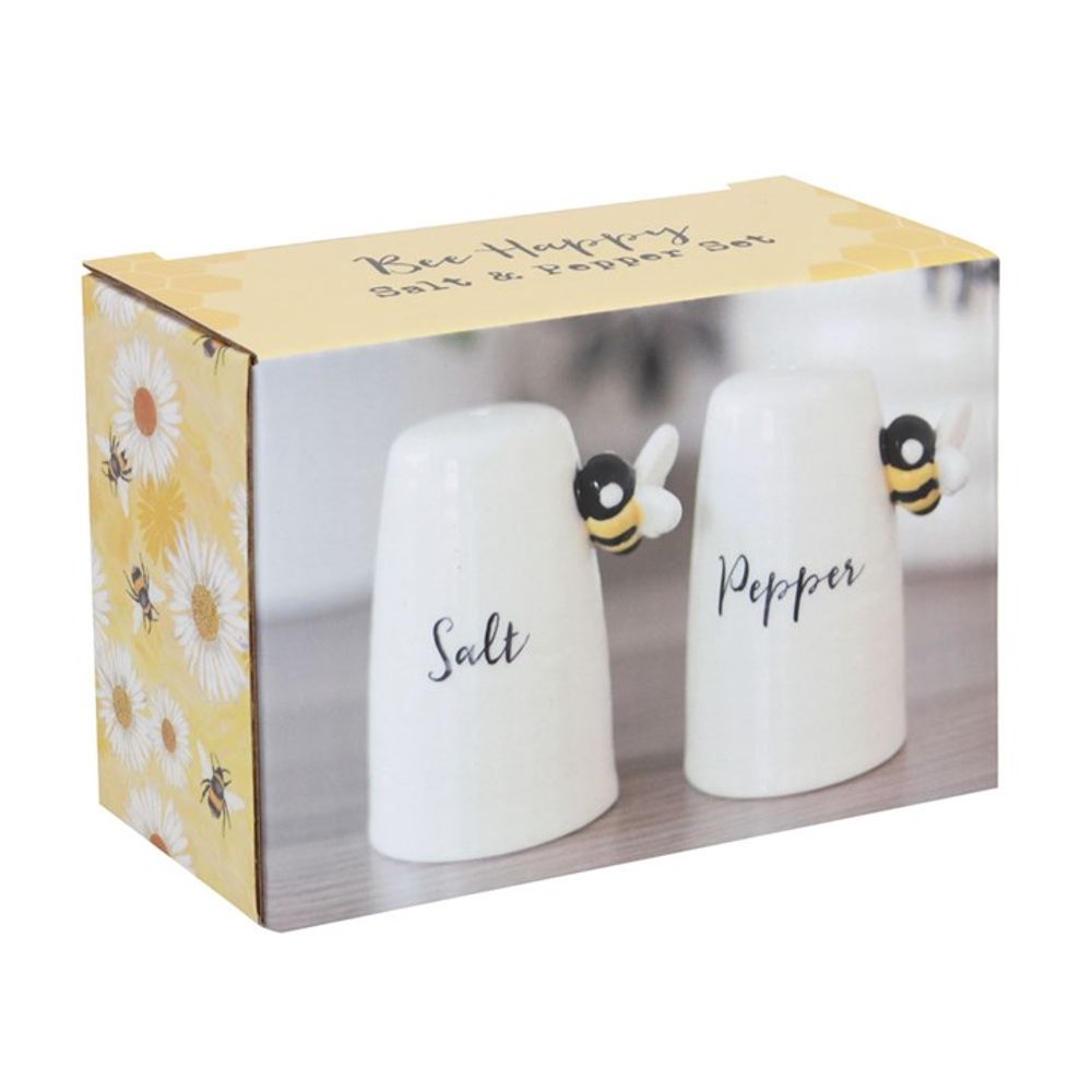 Boxed Bee Salt and Pepper Set