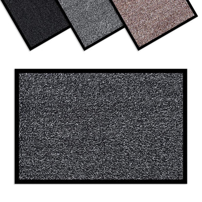 Cotton Barrier Mat Non-Slip Washable Doormat Indoor Outdoor