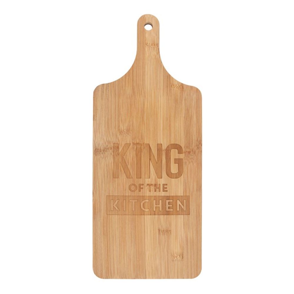 King of the Kitchen Bamboo Chopping Board Serving Platter