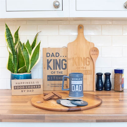 King of the Kitchen Bamboo Chopping Board Serving Platter