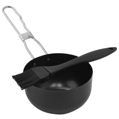 BBQ Saucepan Set with Silicone Brush