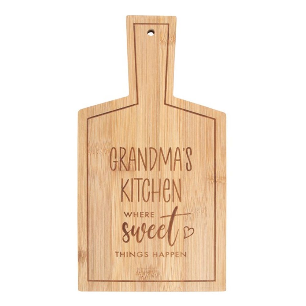 Eco-friendly Bamboo Grandma's Kitchen Serving Board