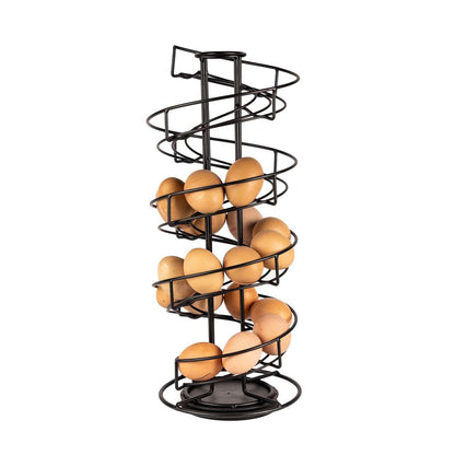 Spiral 32 Egg Holder With Eggs