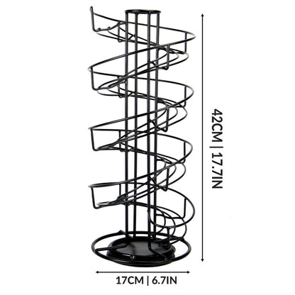 Spiral 32 Egg Holder With Measurements