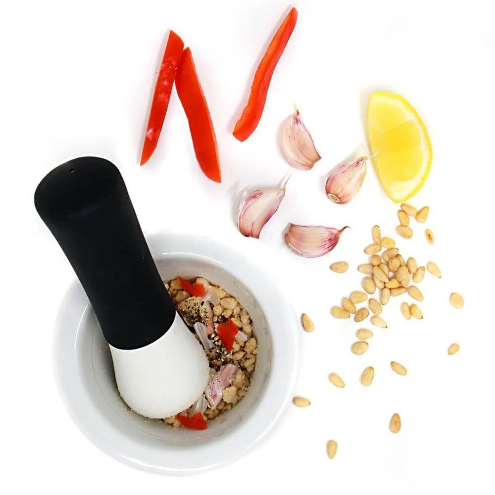 Ceramic Pestle & Mortar Set